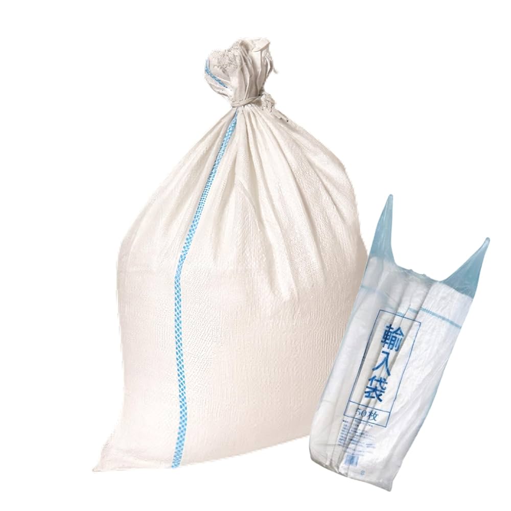 楽焼秘嚢 Amazon.co.jp: 萩原工業 土のう袋 48cm×62cm 口紐付 400枚入り